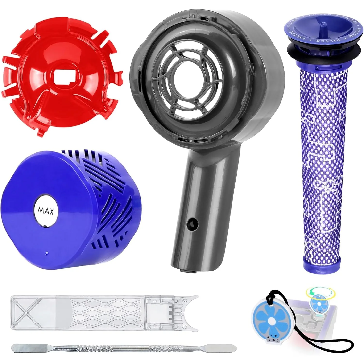 

Комплект крышек фильтра пылесоса HEPA Post/Pre Filter Motor Задняя и выхлопная крышка для Dyson V6 DC58 DC59 DC62 DC72 DC74 SV03-SV09