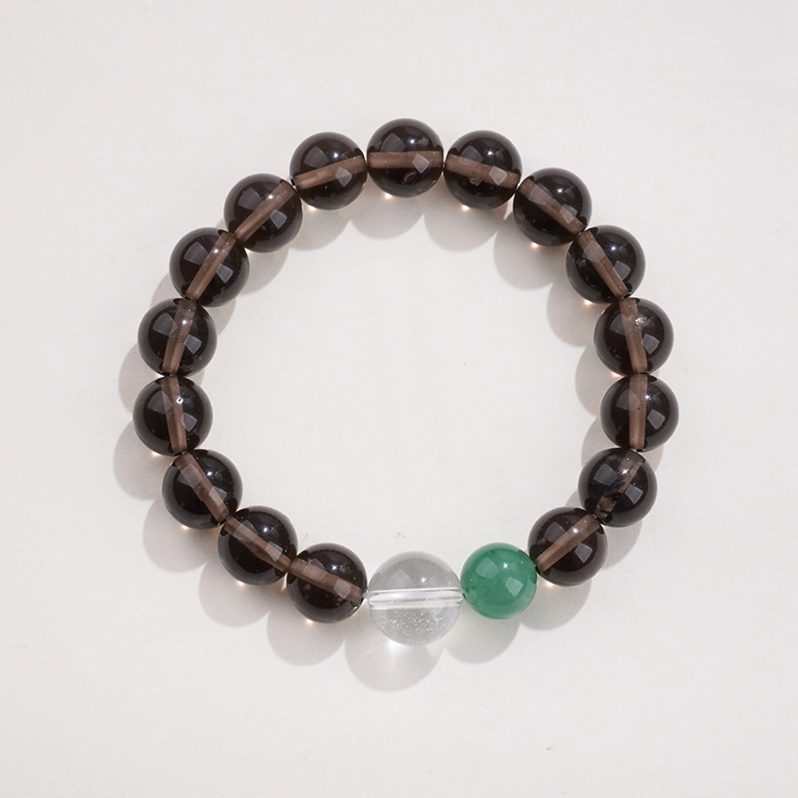 

10MM Natural Ice Obsidian White Crystal African Jade Strand Bracelet Luxury Beaded Bracelets for Women Elegant Hand Jewelry 1726