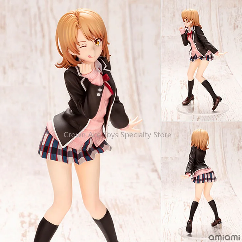 KOTOBUKIYA Anime Figure Isshiki Iroha Winter Uniforms Little Devil Action Figures Collectible Model Trendy Toy Doll Gift for Kid