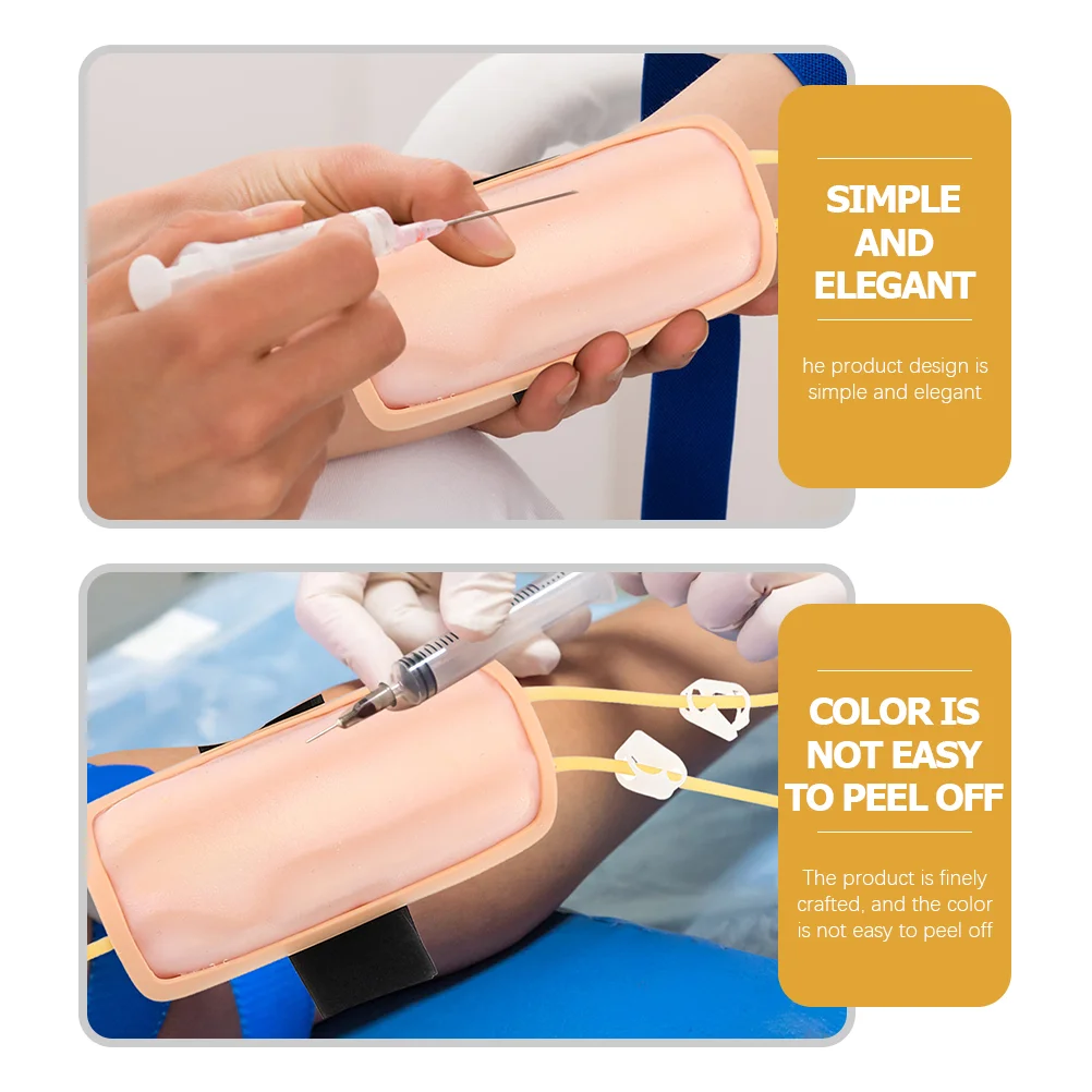 Skin Texture Suite Blood Drawing Puncture Model Pvc Practice Venipuncture Injection for