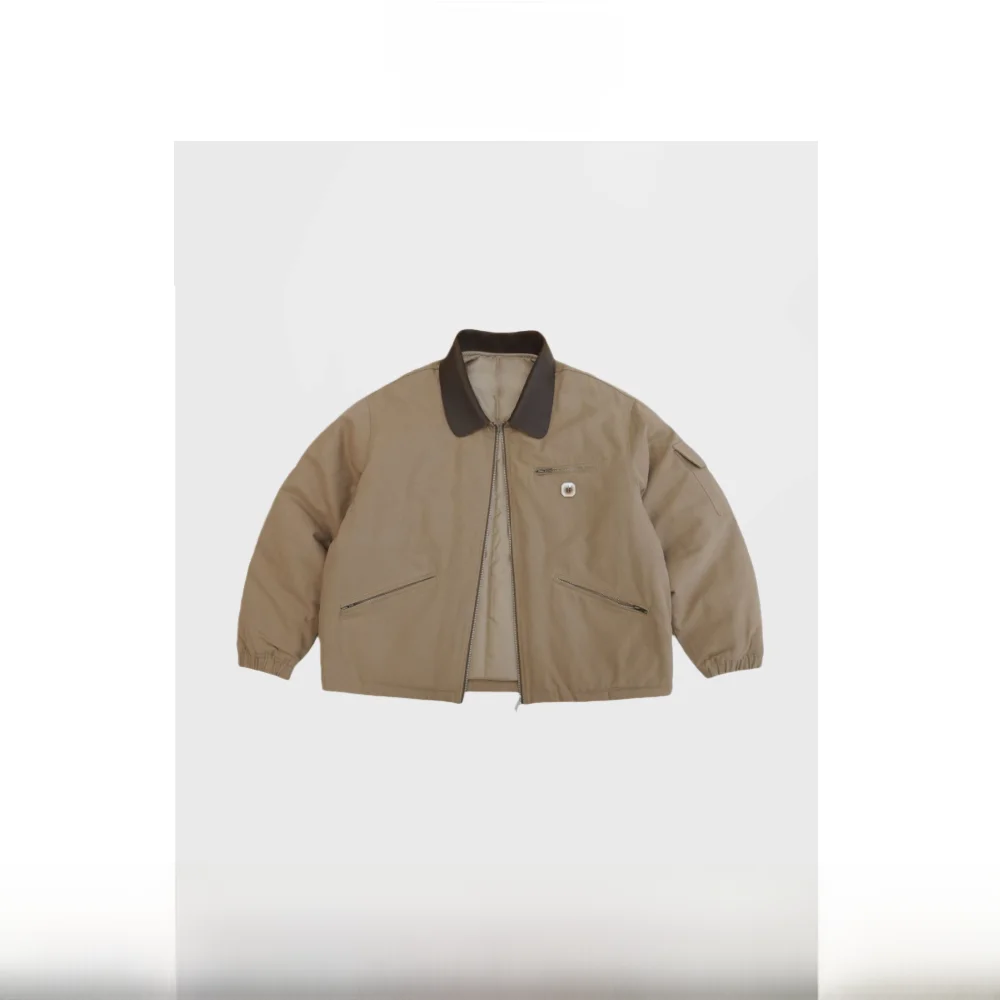 

Свободная хлопковая рабочая одежда, винтажная парусиновая лоскутная цветная блузка, зимняя повседневная одежда для мужчин, молодежный тренд, весна-осень