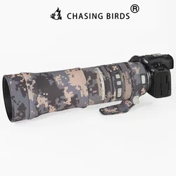 CHASING BIRDS camouflage lens coat for CANON RF 100-500mm F4.5-7.1 L IS USM waterproof and rainproof 100500 protective cover