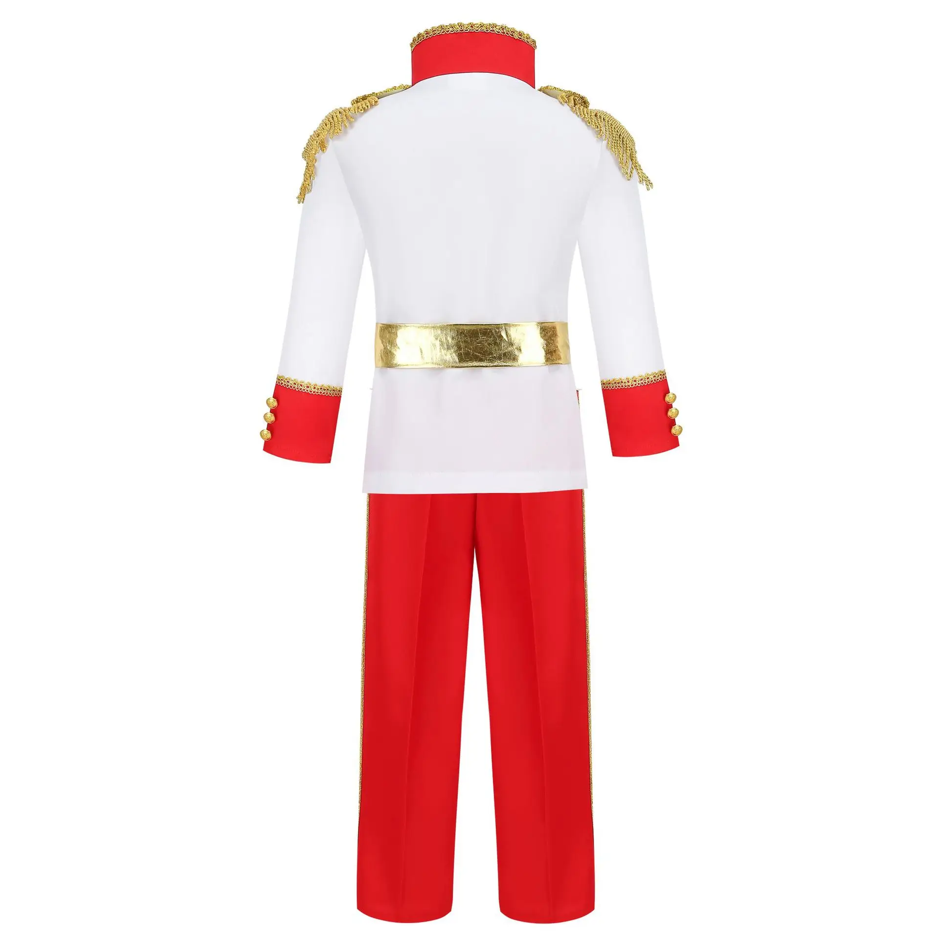 Fancy Little Prince Charming Halloween Cosplay Costume for Kids Boys Clothes Handsome Boys Birthday Party Cosplay Clothing Set