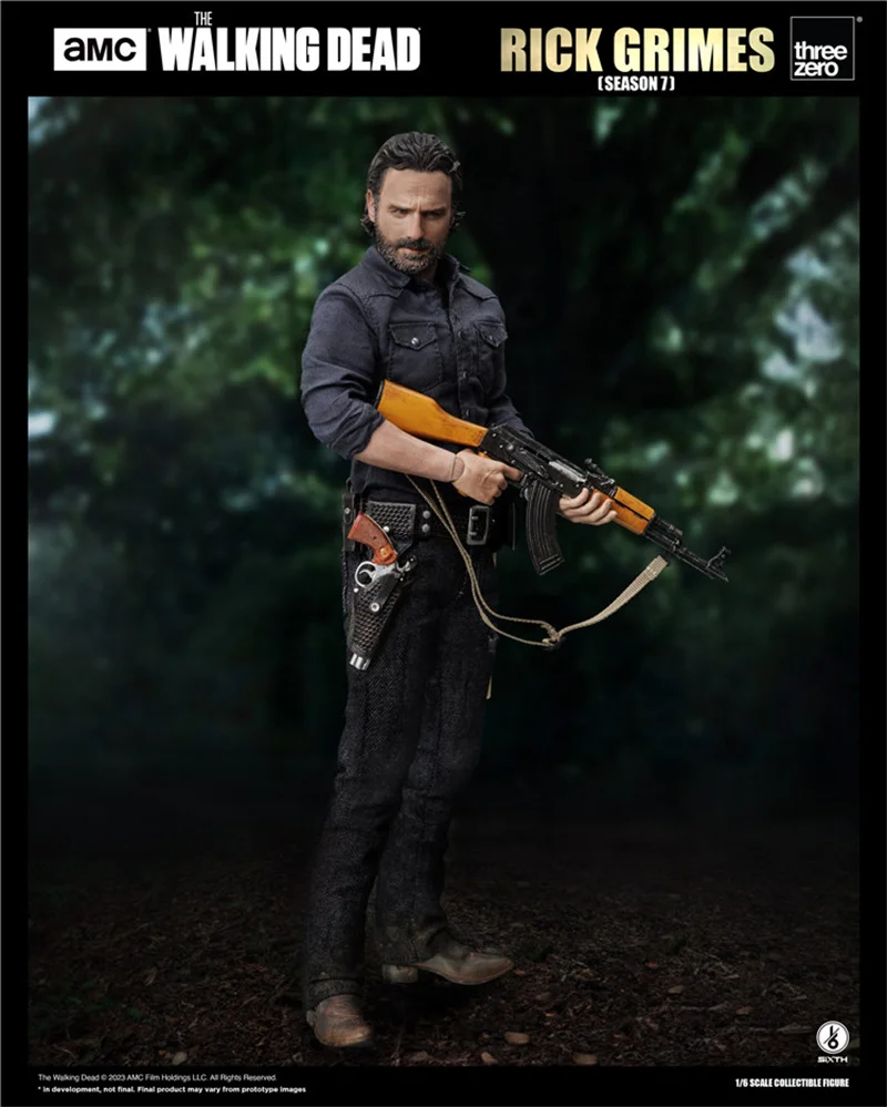 3A THREEZERO 3Z05900W0 1/6 Men Soldier Deputy Sheriff Rick Leader Andrew Lincoln Full Set 12