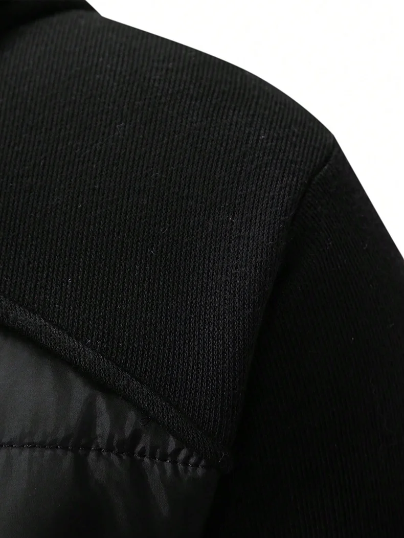 Große Größe Herren Casual Full Zip Pullover Strickjacke mit Taschen winddicht Herbst Winter männliche Kleidung – Detail 6