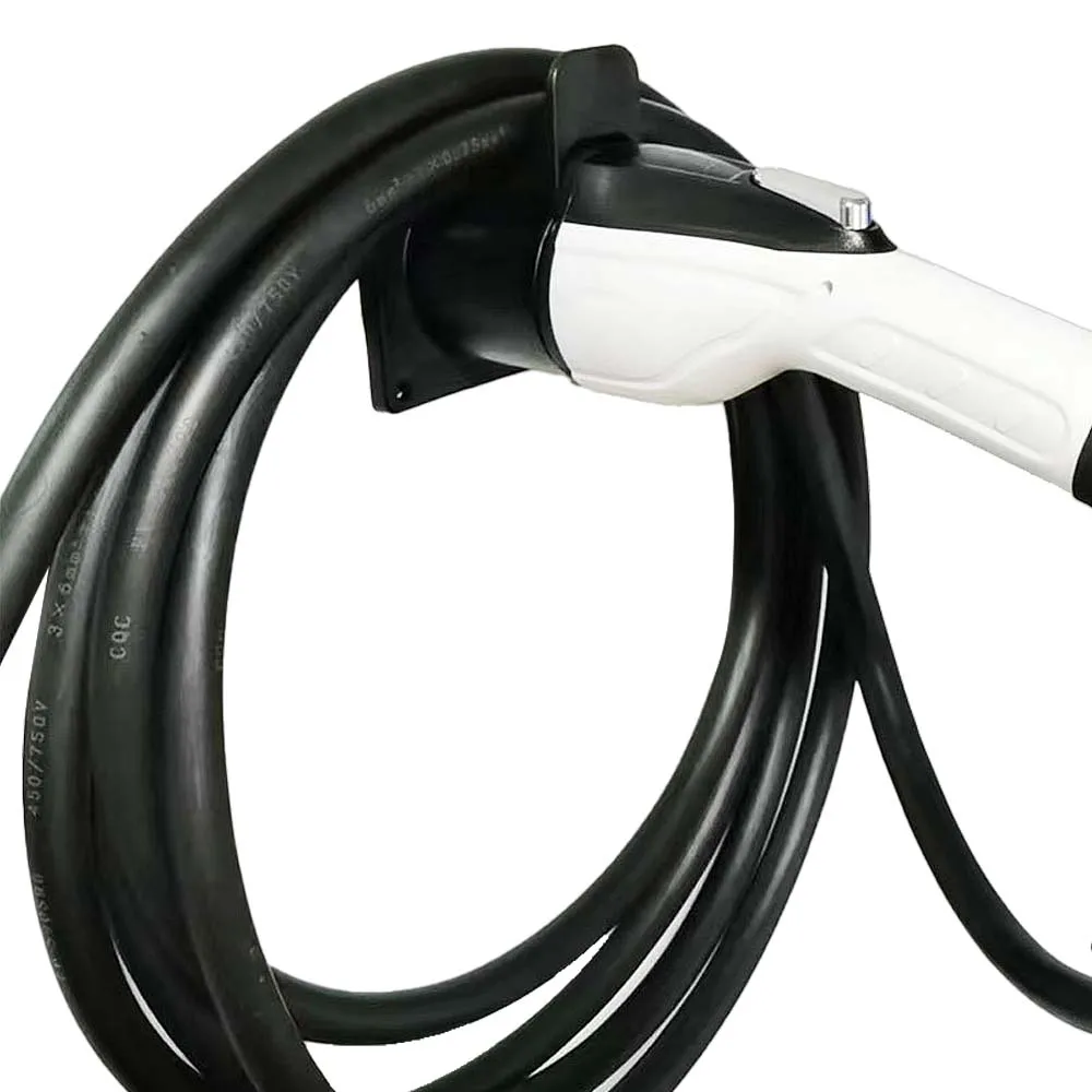 Teschev-Support de câble de charge pour voiture électrique, support de chargeur pour type 2, type 1, connecteur J1772 GBT, prise murale