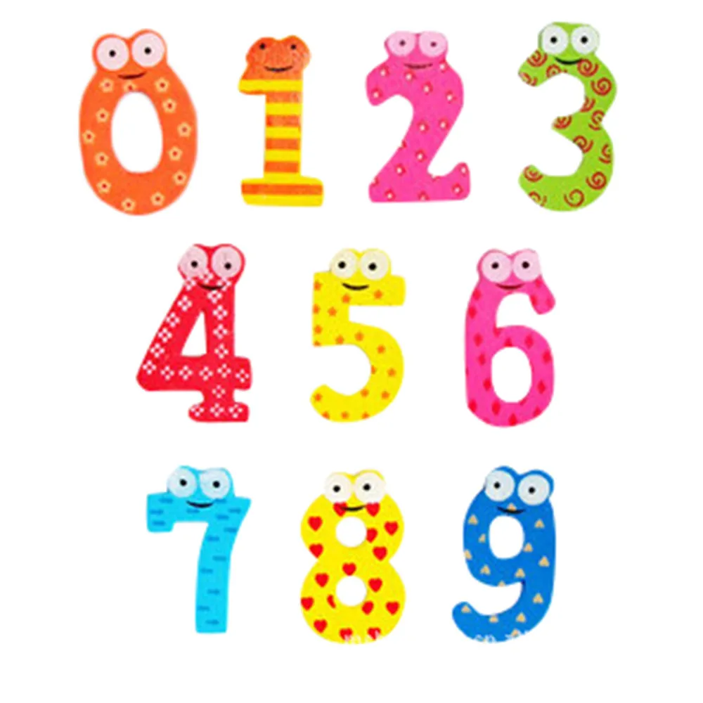 2024 Magnetic Wooden Numbers Math Set for Kids Children Preschool School  imanes para refrigerafor fridge magnet van gogh 냉장고 자석