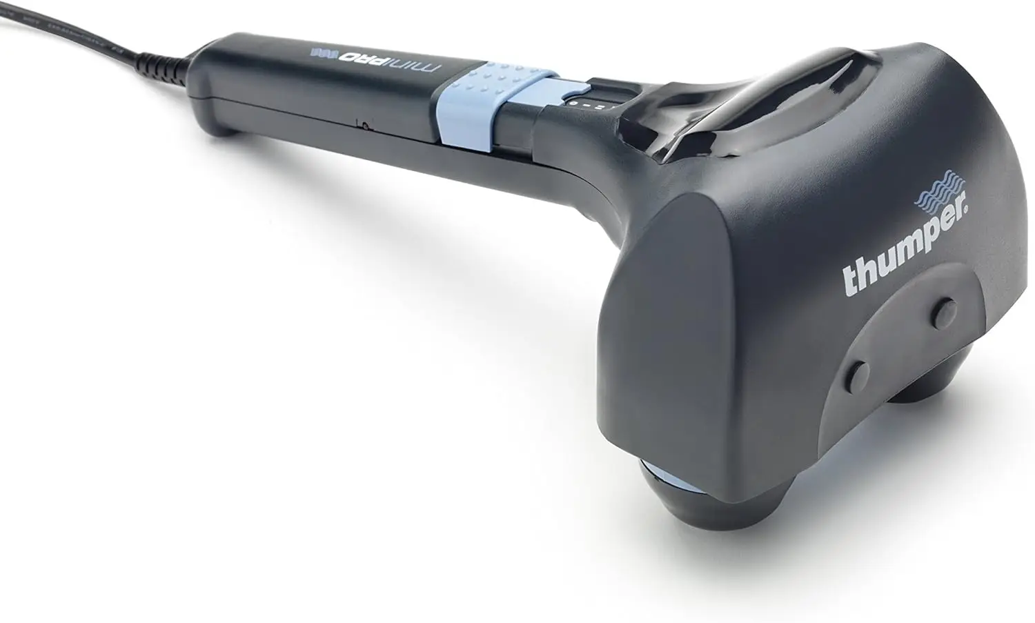 

Мини-массажер для глубоких тканей — портативный электрический массажный пистолет с 3 скоростями и длинной ручкой