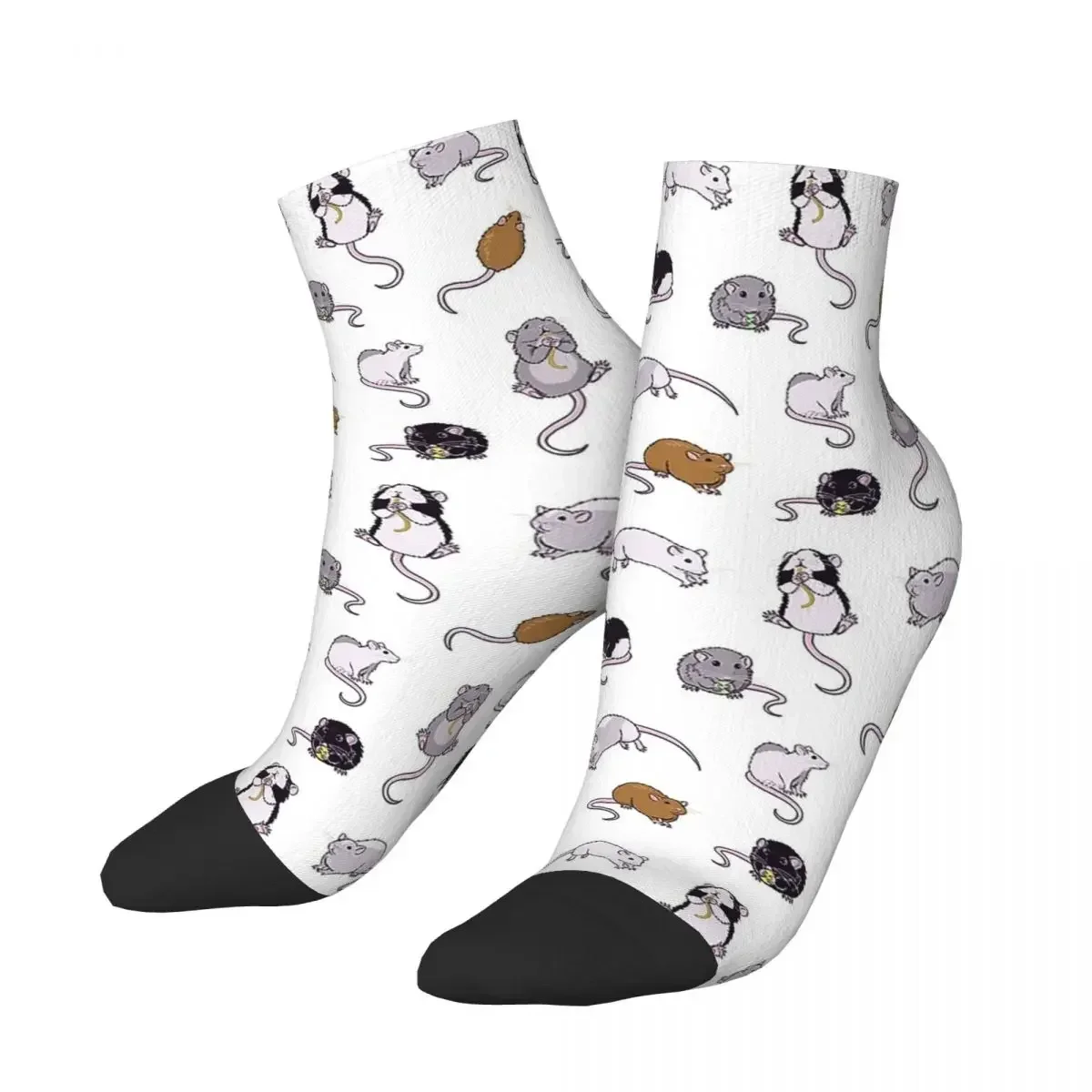 

Rats, Rats, Rats Socks Harajuku High Quality Stockings All Season Socks Accessories for Man's Woman's Gifts
