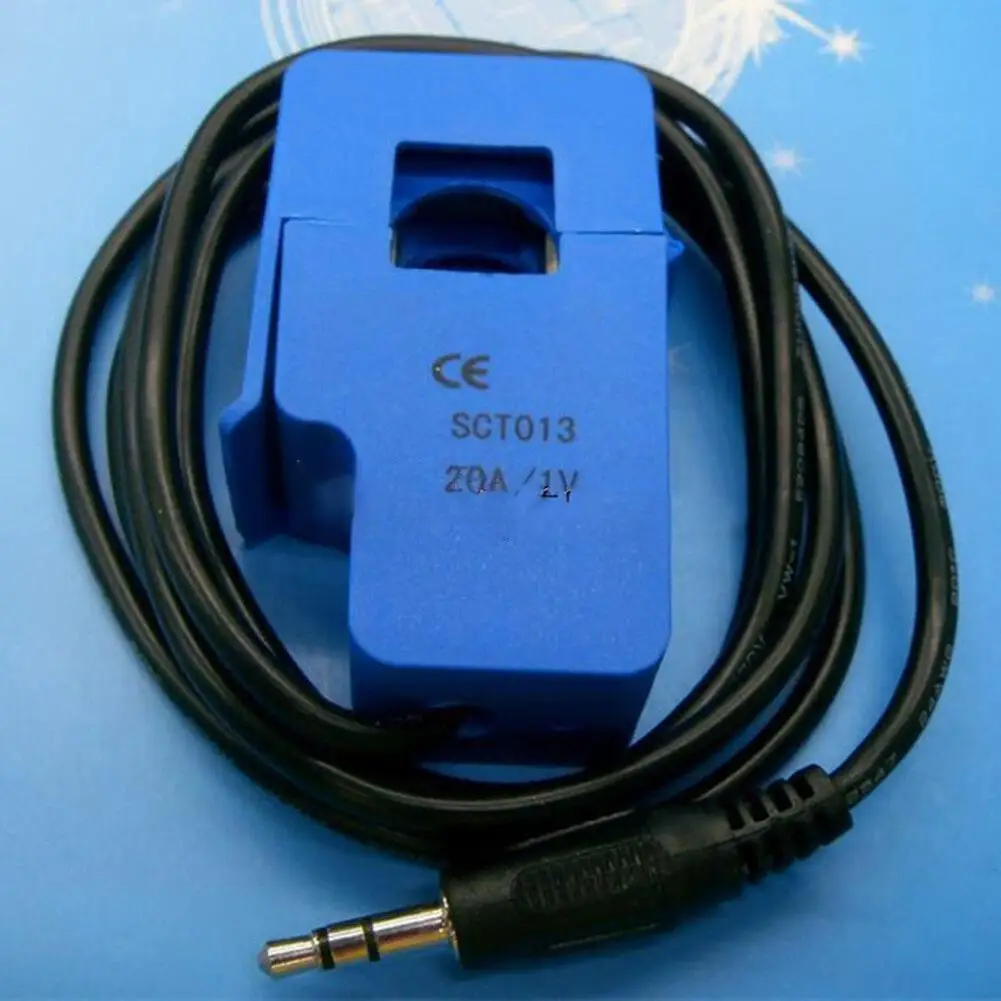 

Reliable 20A SCT013 Noninvasive AC Current Sensor Split Core Transformer with Dielectric Strength of 6000V AC/1min