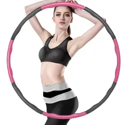 Cerchi Hula Circle rimovibili per adulti Sport Dimagrante Attrezzature per il fitness Anello da allenamento Cerchio Hoola regolabile per le donne