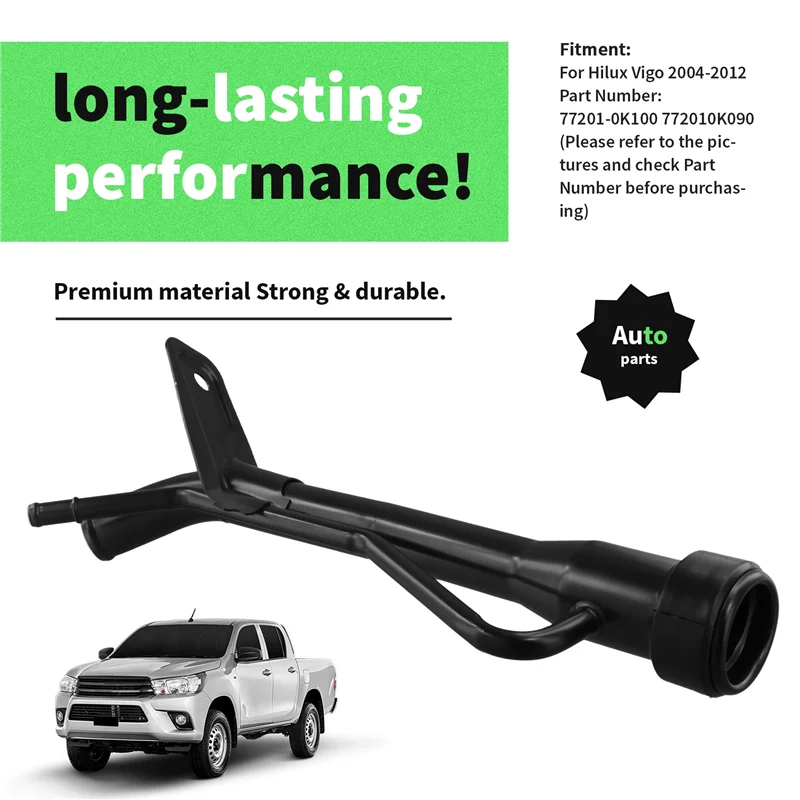 

77201-0K100 Car Fuel Tank Inlet Pipe Assembly For Toyota Hilux Vigo 2004-2012 772010K090-X67A