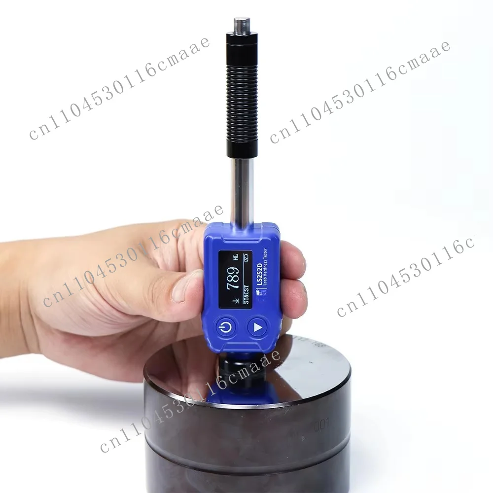 LS252D Leeb Portable Hardness Tester Machine Pen Type D Impact Device Durometer Metal Portable Leeb Hardness Tester for Steel