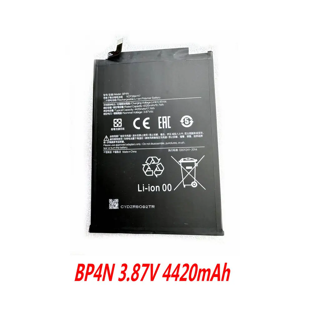 Original 3.87V 4300mAh BP4N BP4M Battery For Xiaomi  Pad 6 / 6pro /6Max Flat Panel