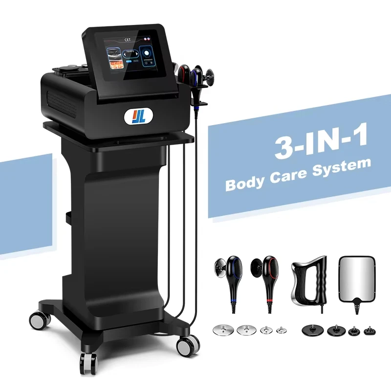 M63 448K Therapy Diathermy Machine Tecar Therapy Beauty RF CET RET Tecar Therapy Machine for Whole Body Physiotherapy