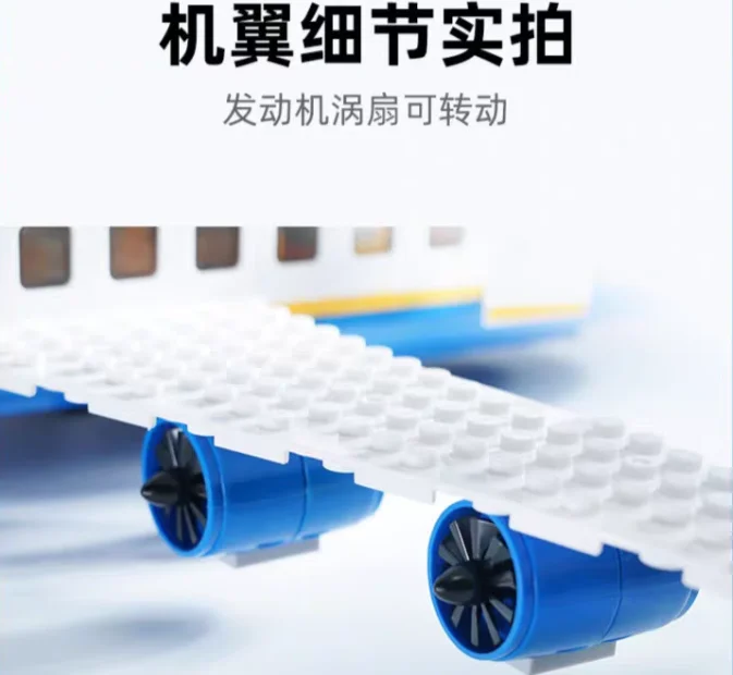 City Cargo Aircraft Vliegtuigopslag Luchthaven Airbus Vliegtuig Avion Technische creatieve bouwstenen Educatief speelgoed voor kinderen