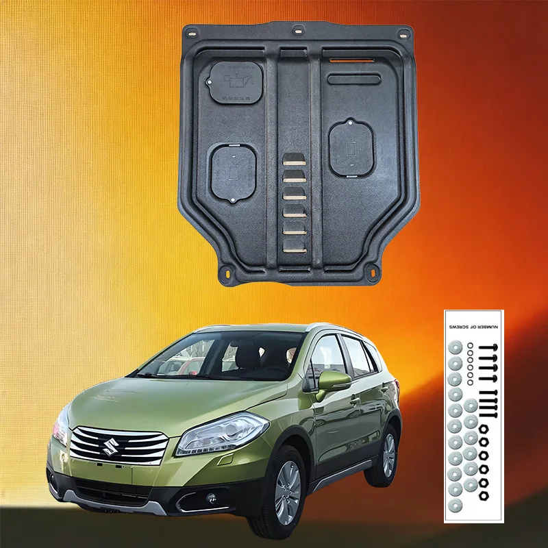 Durable Underbody Protection Engine Skid Plate For  Suzuki SX4 S-Cross 2014-2017 1.4T 1.6L   High Quality Engine Shield Car