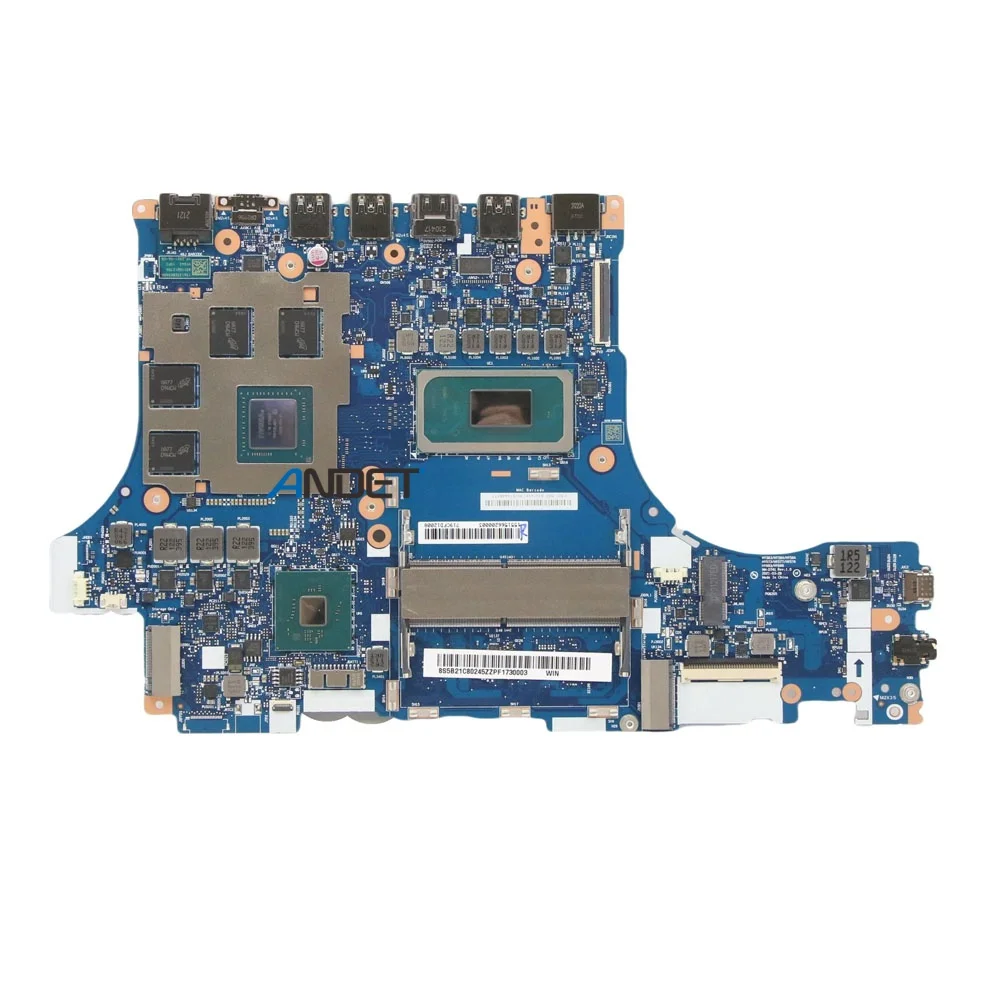 Legion 5 Pro-16ITH6 For Lenovo Laptop Motherboard Mainboard NM-D741 w/ i7-11800H + RTX 3050 V4G 100% Test Work 5B21C80245