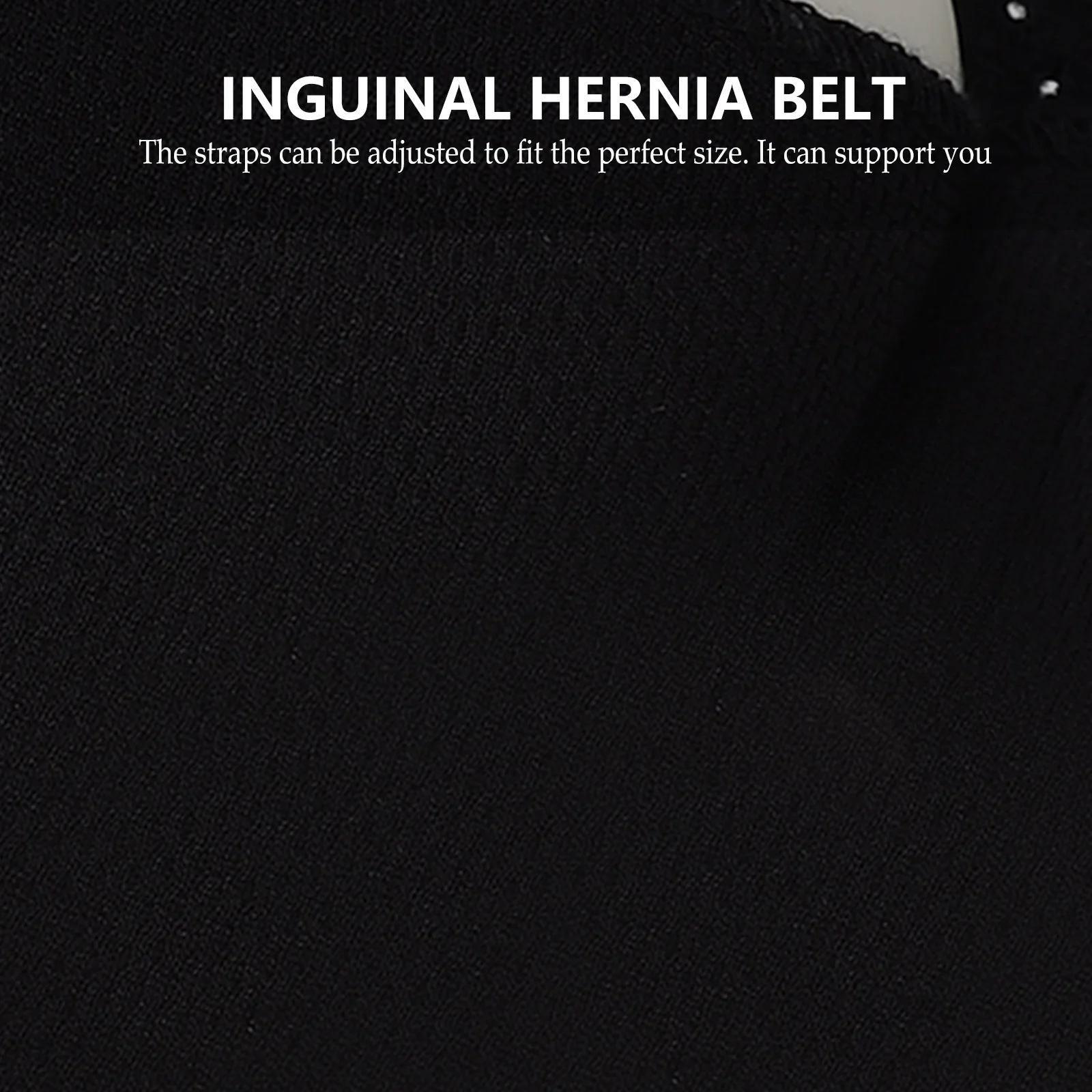 

Hernia Belt Adjustable Inguinal Support Truss Breathable Composite Elastic Detachable Pads Bilateral Relief Comfort Slim Design