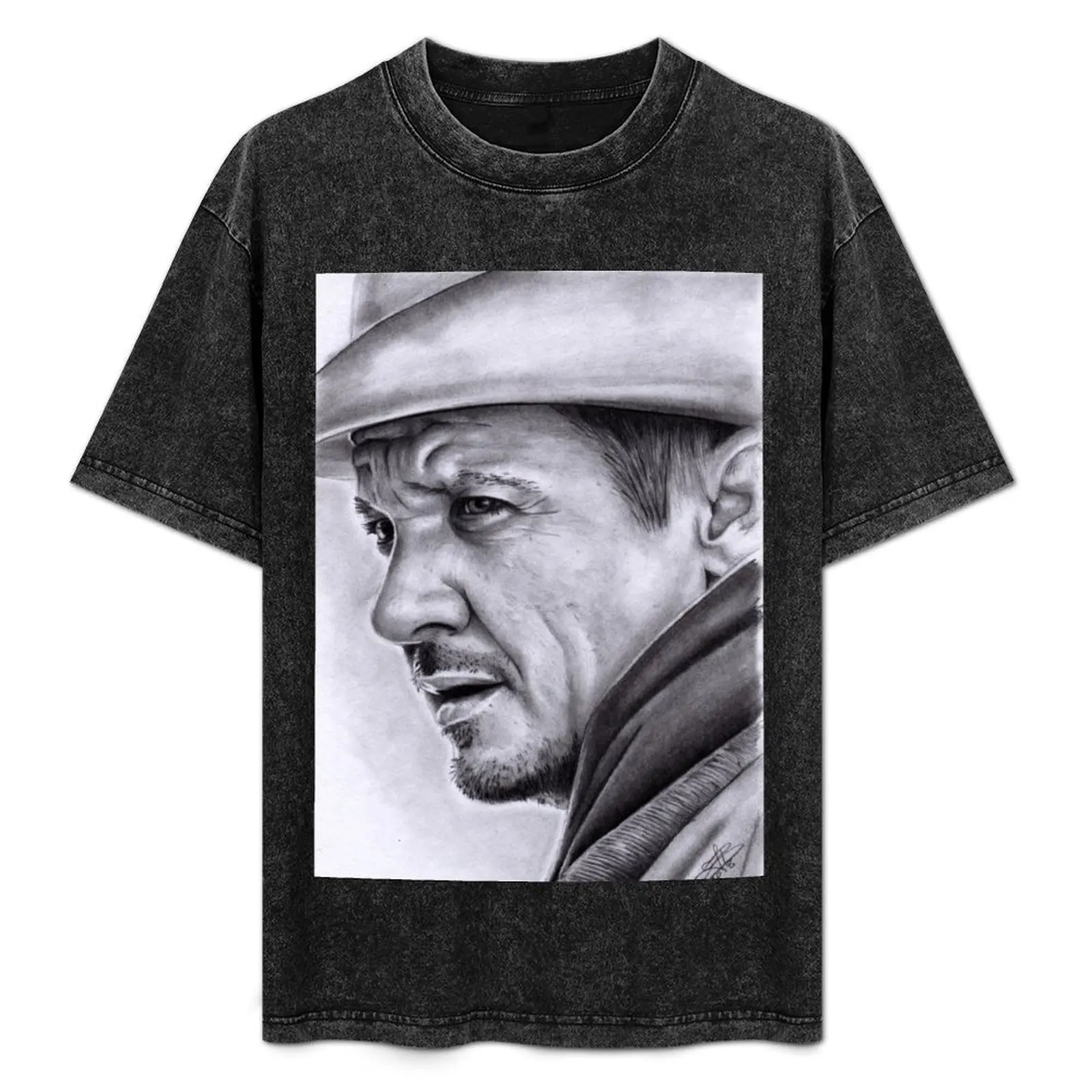 

Jeremy Renner T-Shirt Independence Day Short Sleeve T-Shirt