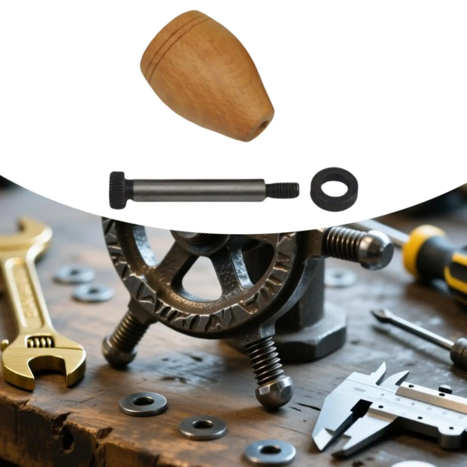 Revolving Handwheel Machine Handle Rotating Handle Easy Use Portable T.deer Handball for Milling Machinery Drill Machine