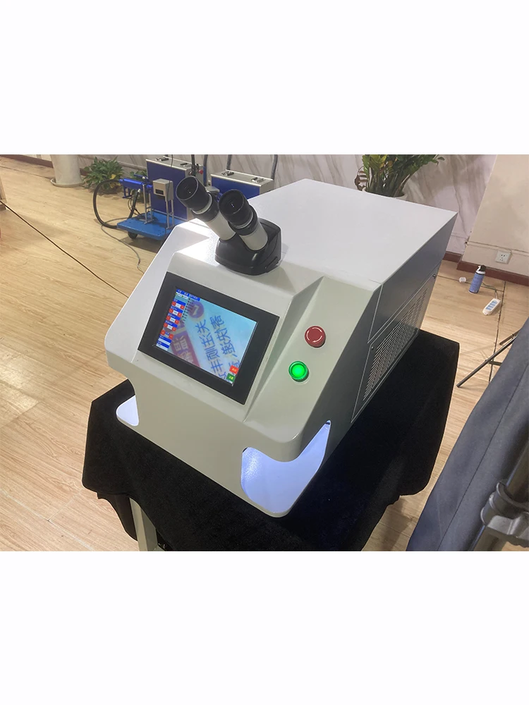 Portable Laser Welders Stainless Steel Jewelry Silver Gold Yag Laser Spot Welding Machine