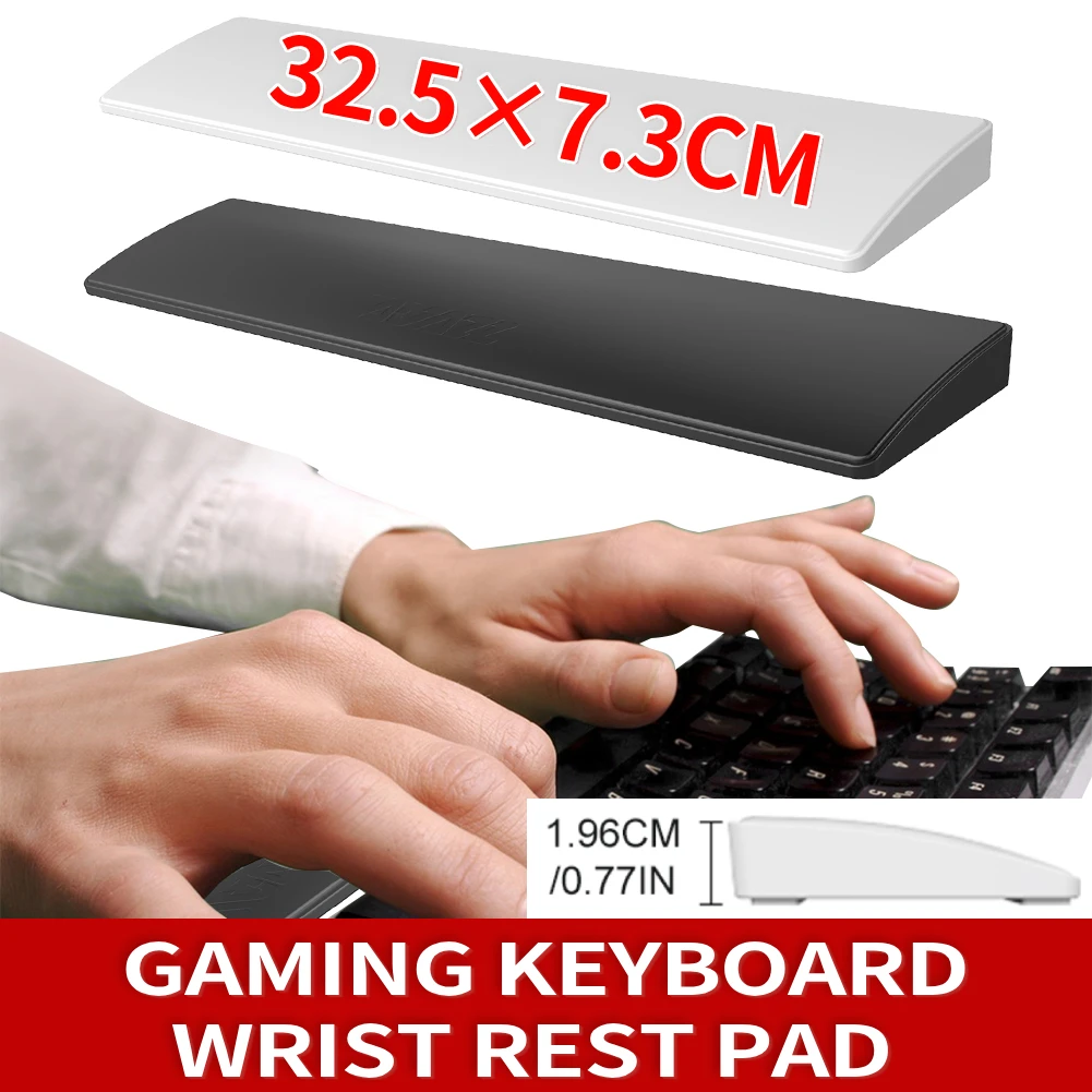

Gaming Keyboard Wrist Rest Pad Soft Hand Support Ergonometric PC Hand Rest Pad Anti-Slip Hand Wrist Base Palm Rest Stand
