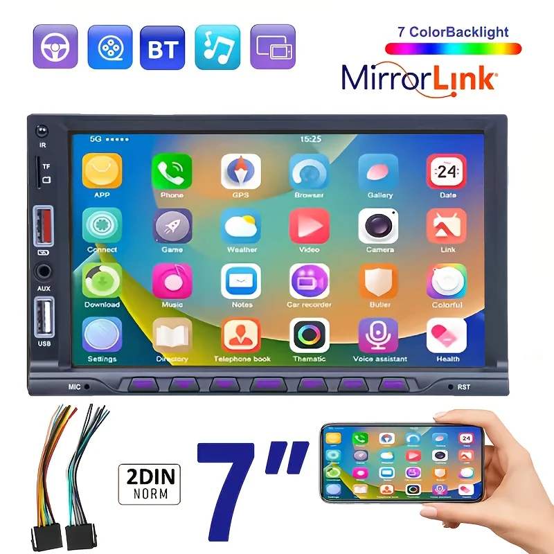 17.78Cm Hd 2 Din Ca… - image