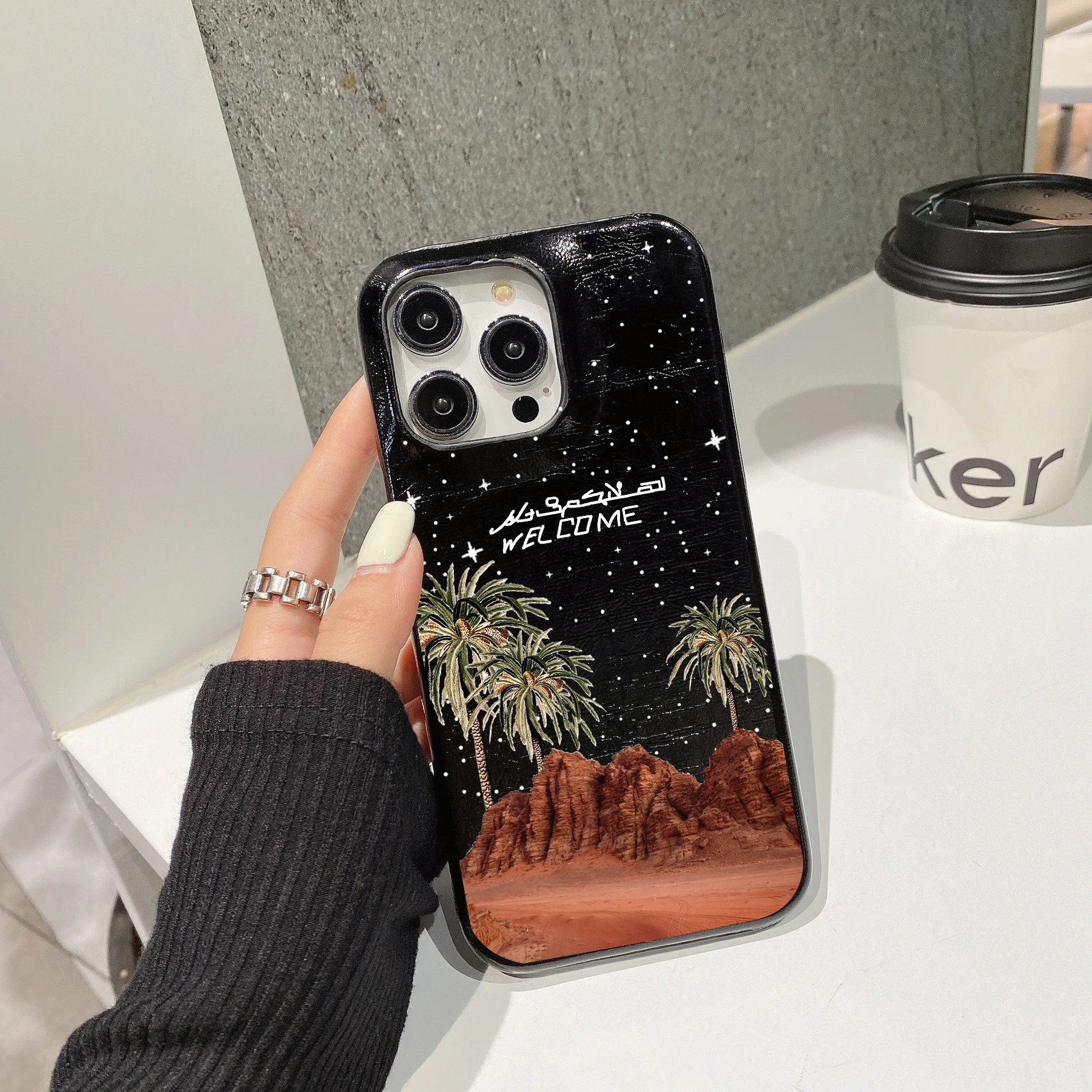 

Персонализированный кожаный чехол с именем по индивидуальному заказу для iPhone 16, 15, 14, 13, 12, 11 Pro Max Plus, чехол с гравировкой и буквами