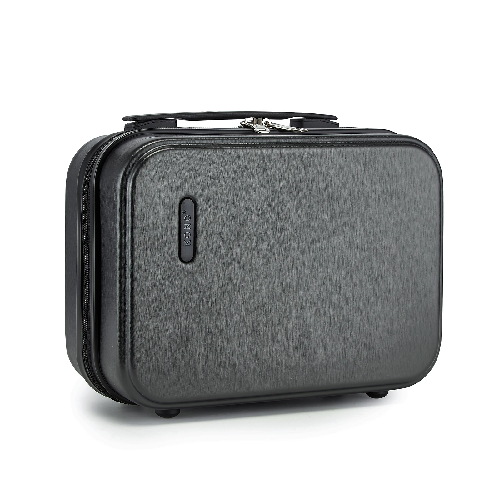 Custodia per cosmetici KONO custodia rigida in ABS + PC: custodia di bellezza da donna, bagaglio a mano piccola ideale per l'organizzazione dei viaggi e strumenti di bellezza