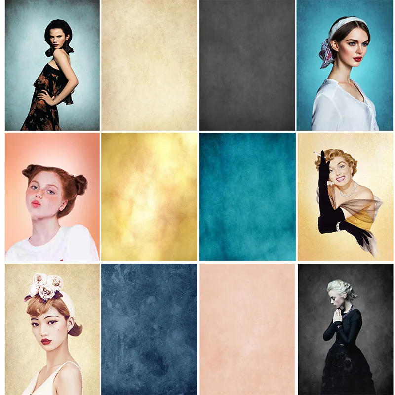 ZHISUXI винтажные градиентные однотонные фоны для фотосъемки реквизит кирпичная фотография детской фотосъемки