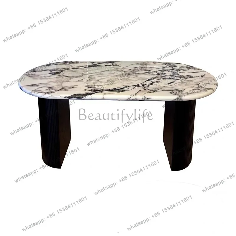 

Marble dining table oval peninsula dining table rectangular antique retro dining table