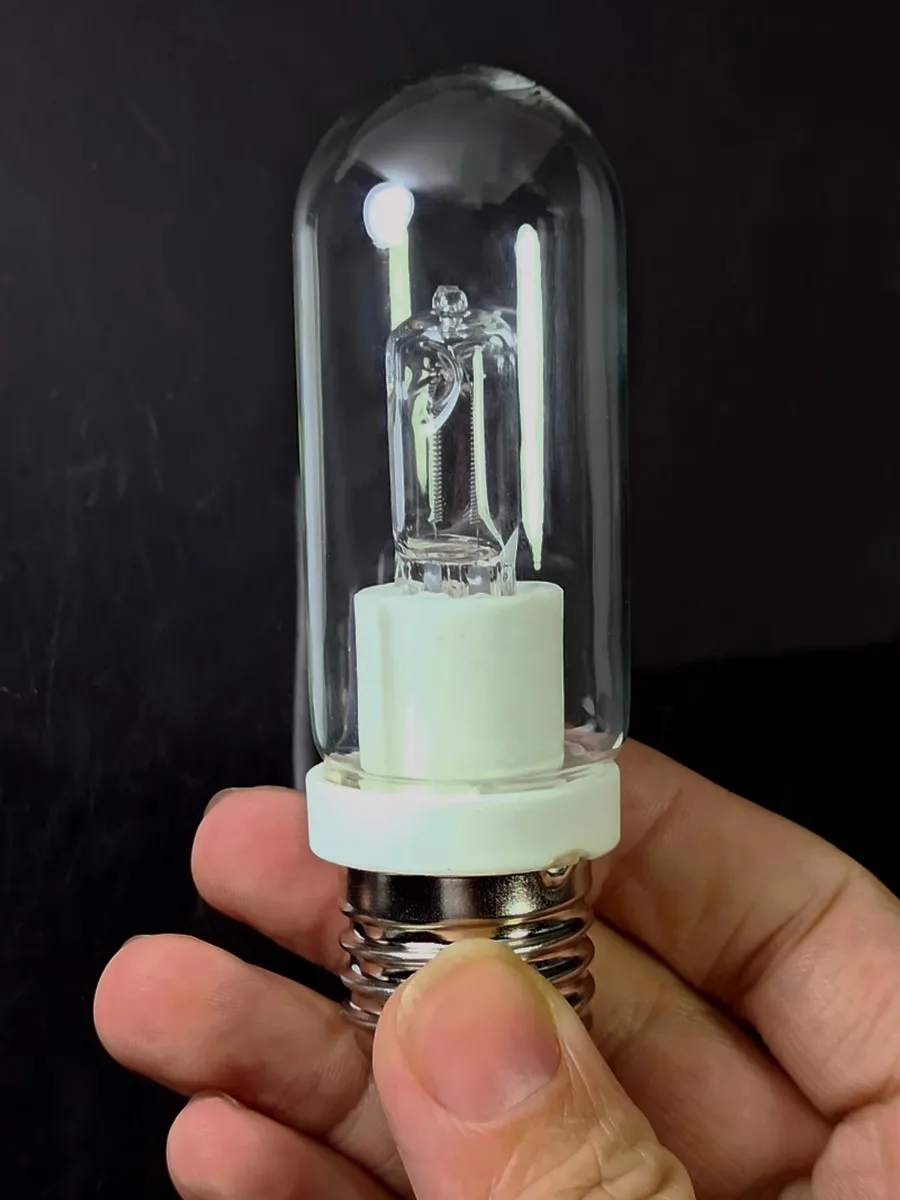 لمبة خزانة عازلة مقاومة للانفجار لدرجة الحرارة العالية E27 150 وات مصباح التنغستن الهالوجين لسيرامي أوسرام هالولكس