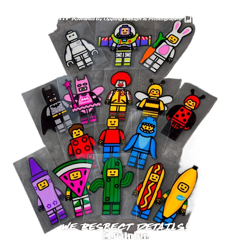 

COSPLAY Stickers Funny Car Window Body Scratch Decoration Reflective Stickers Action Figures Kids Toys Birthday Gifts