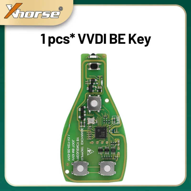 

Xhorse VVDI BE Key Pro For Benz XNBZ01EN Remote Key Chip Improved Version