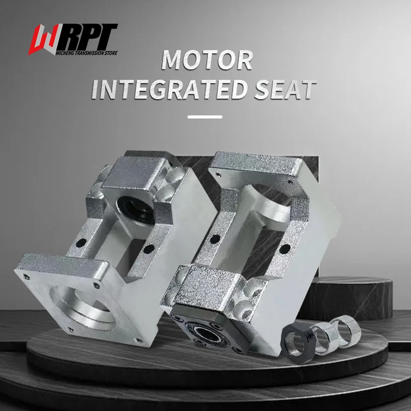 

Cast Aluminum Motor Integrated Seat C5/C7 Precision Support Base HM12-57 HM12-60 HM12-86 Fit Nema23/24/34 Stepper Motor CNC Part