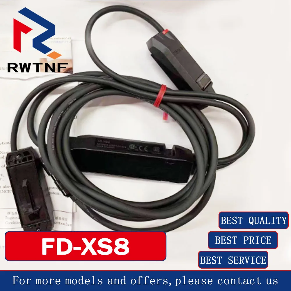 العلامة التجارية الجديدة الأصلية FD-XS8 KEYENCE مستشعر التدفق المشبك، مضخة زيت تشحيم المخزون البقع بسعة تصنيف 8 لتر / دقيقة.