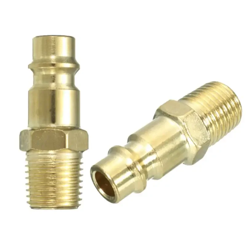 Connector 1pcs Quick Coupler Tool Euro 1/4 BSP Air Line Hose Fitting Coupling Adapter Hardening Steel Compressor