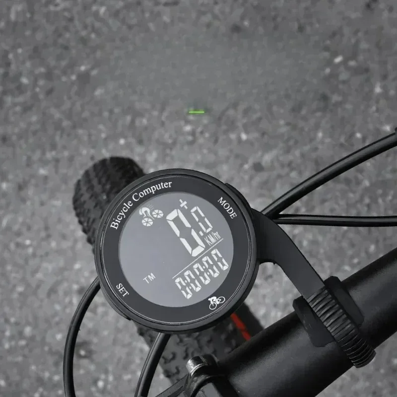 Compteur de vitesse pour vélo, 1 pièce, ordinateur de vélo de montagne, odomètre de vélo, compteur de vitesse multifonctionnel, écran sans fil