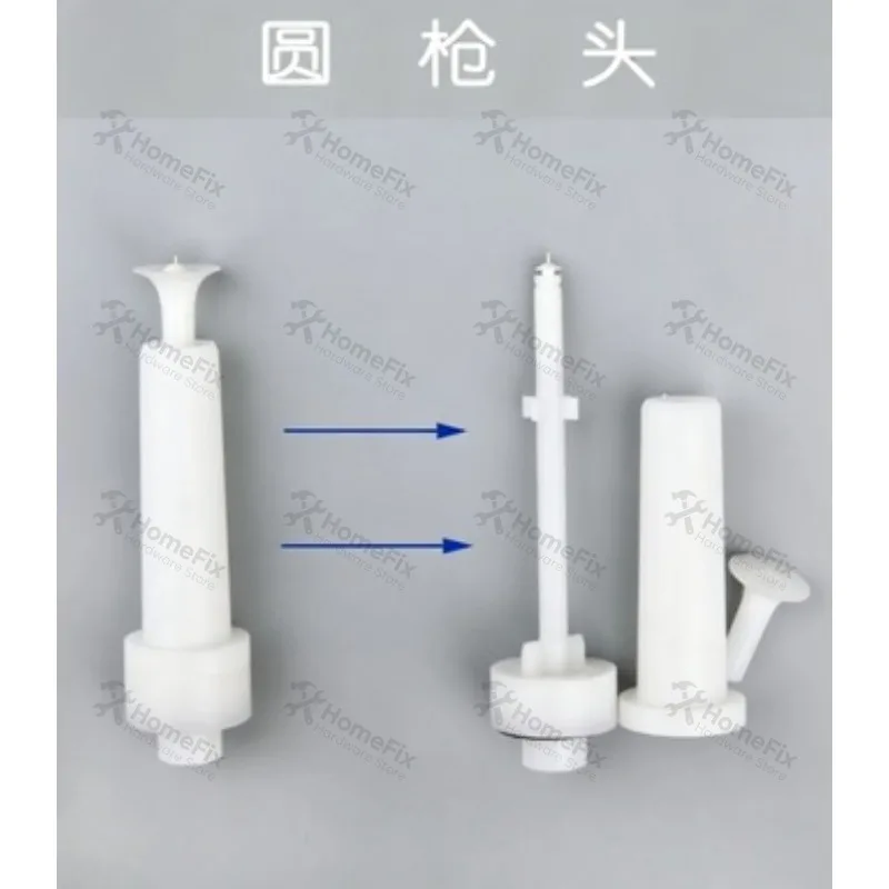 2 Pcs Universal Round Flat Jet Spray Tip Replacement Parts Electrostatic Powder Coating Gun Accessories