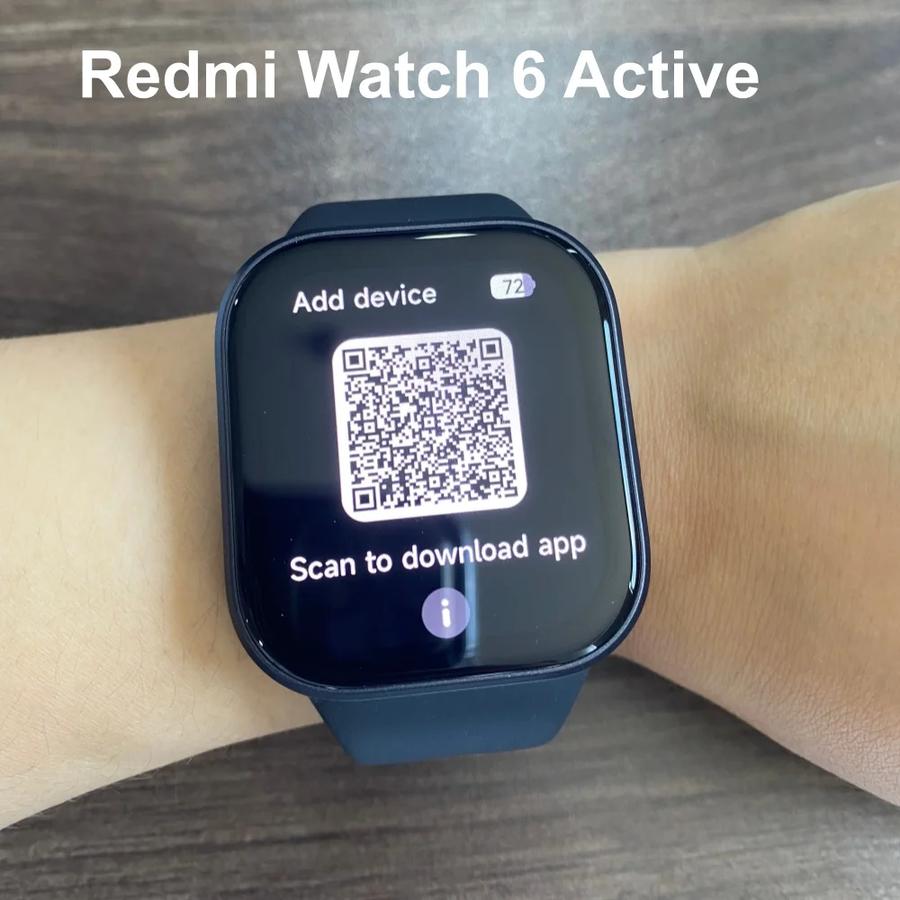 Global Version Redmi Watch 6 Active Smartwatch 1.85''AMOLED 18 Days Battery BT Calling All-day Heart Rate,Stress Tracking