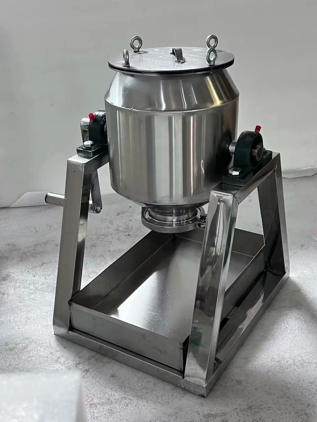 5-liter manual small powder mixer