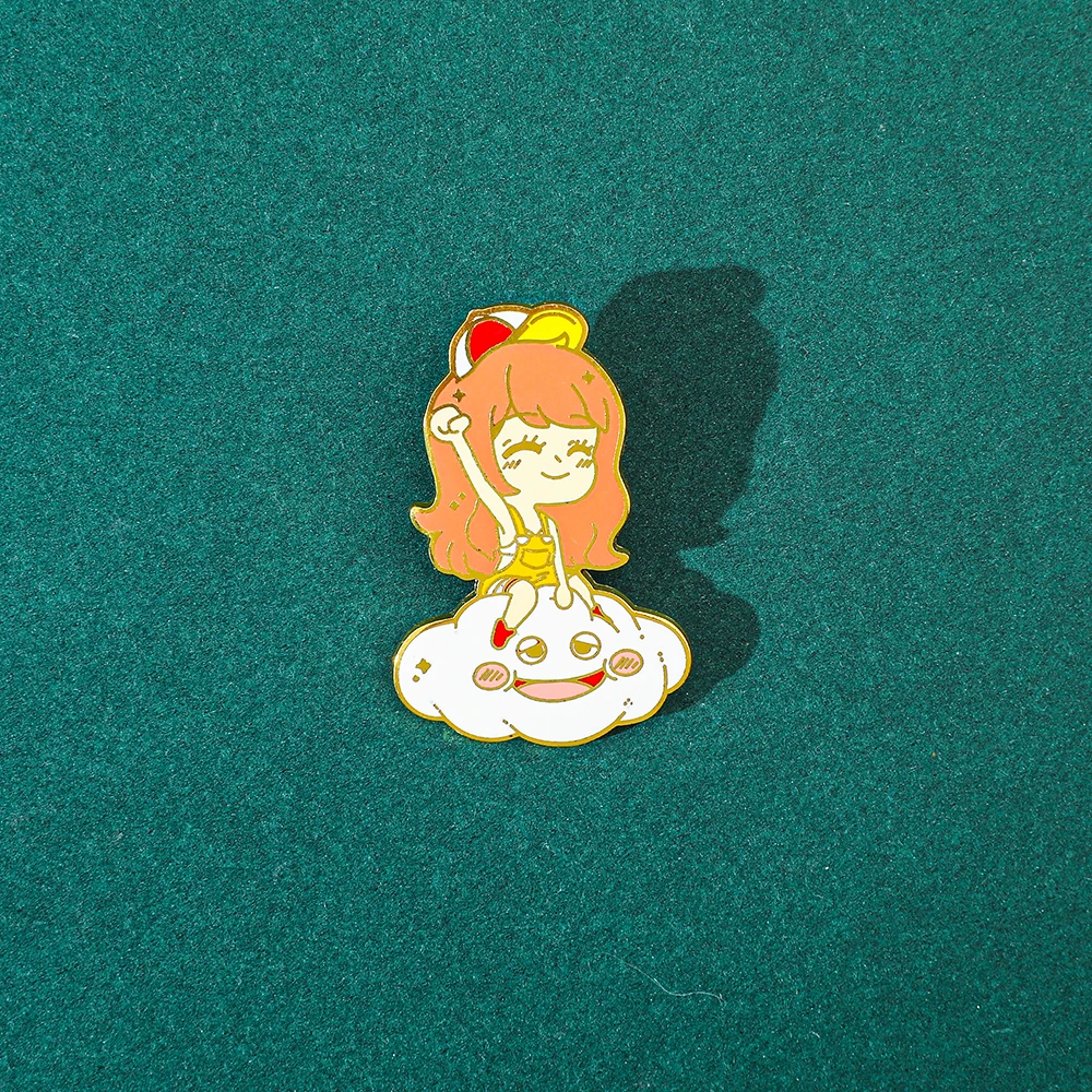 Anime One Piece Monkey·D·Luffy Lapel Pins Backpack Jeans Enamel Brooch Fashion Jewelry Gifts Nami Nico Robin Cartoon Badges - view 5