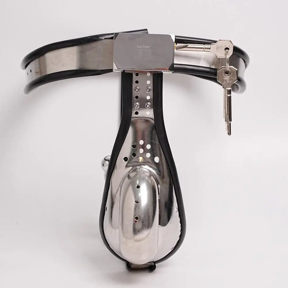 Manyjoy الفولاذ المقاوم للصدأ حزام العفة الذكور مع 4-الكرة المكونات الشرج الخرز الملابس الداخلية درع قفل حماية جهاز BDSM الجنس لعب الرجال