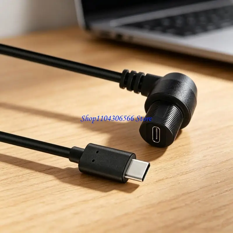 02DD Reliable TypeC Data Link Cable 30cm For Seamlessly Connection