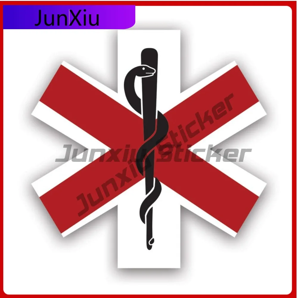 Alabama Star Of Life Flag Sticker Uv Protected Decals Ems Emt Emergency Meidcal Services Rod Of Asclepius Al State Flag