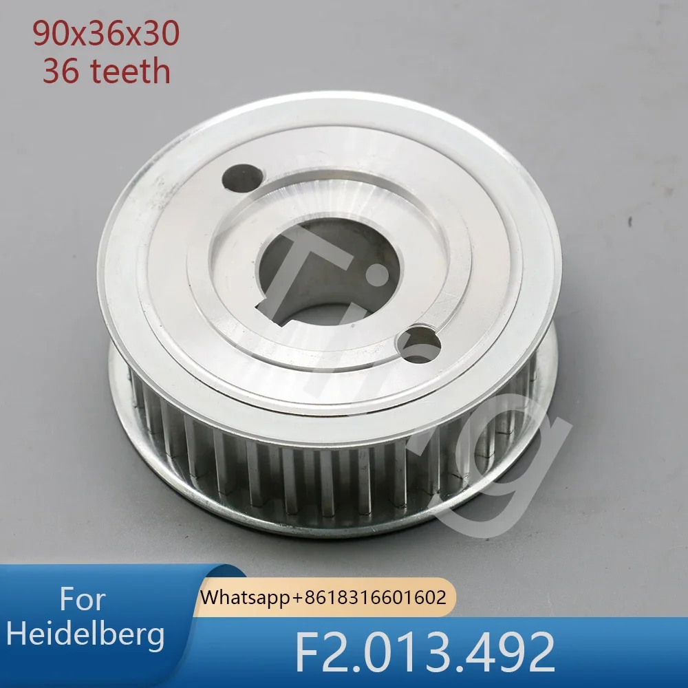 

F2.013.492 90x36x30x36 Teeth Suitable for Heidelberg Printing Machine Belt Pulley