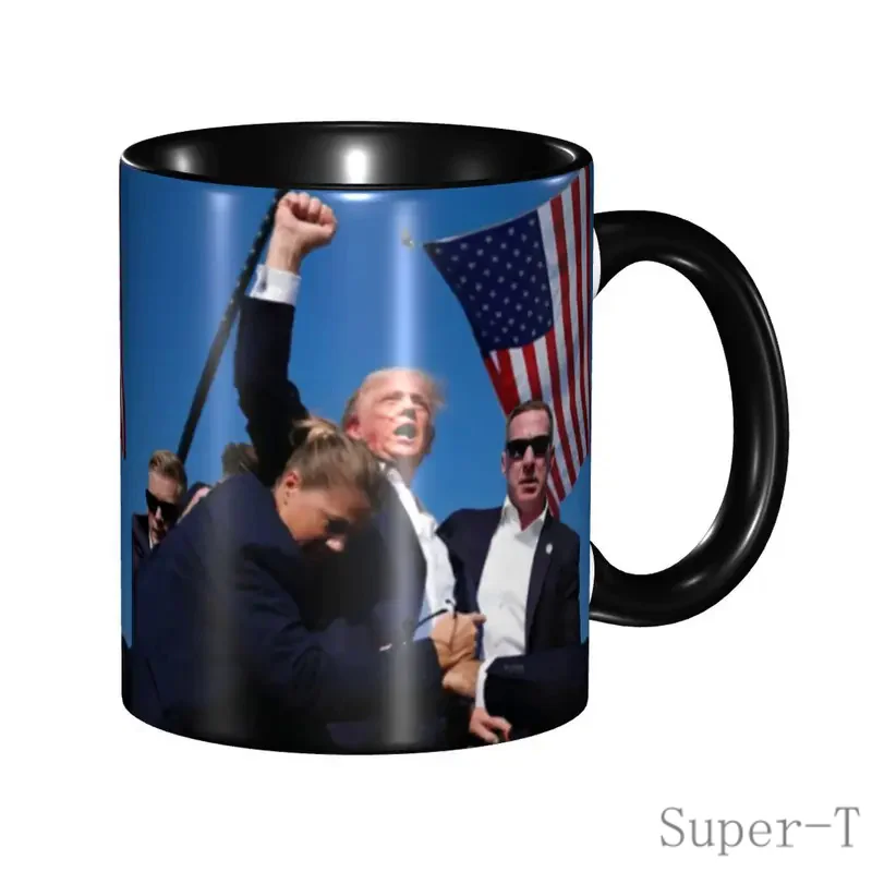 2024 President Trump Shot Merch Tea Cup for Office Support Trump Mug