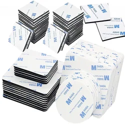 30/20/10Pcs Double Sided Foam Tape Round Square Self-Adhesive Foam Tape Strong Sticky Pads For DIY Art Crafts Supplies