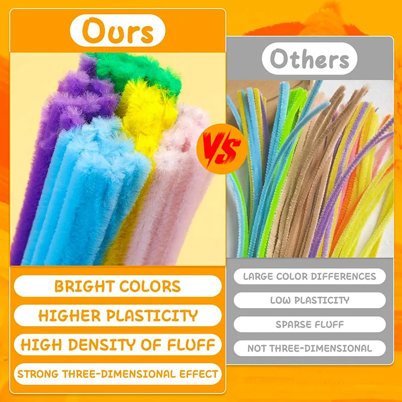 Thumbnail 3 - #73 Craft Pipe Cleaners Price Drop Alerts